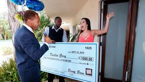 Karlee Grey Takes On Two Monsters