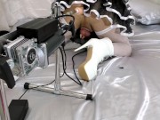 Multiply SHEMALE CHASTITY SISSYGASM W/O Ejaculation - Anal sex machine orgasm - Model Veronica Taboo