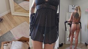 essayage de 4 lingeries hunkemoller dit moi quel est ta preferee ?