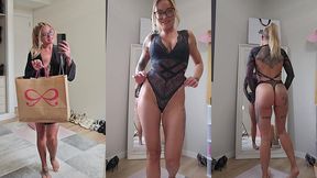 essayage de 4 lingeries hunkemoller dit moi quel est ta preferee ?