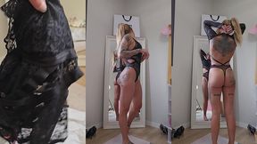 essayage de 4 lingeries hunkemoller dit moi quel est ta preferee ?