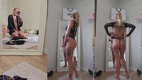essayage de 4 lingeries hunkemoller dit moi quel est ta preferee ?