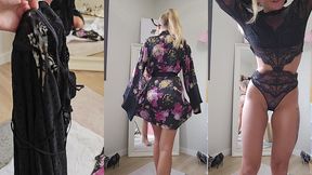 essayage de 4 lingeries hunkemoller dit moi quel est ta preferee ?