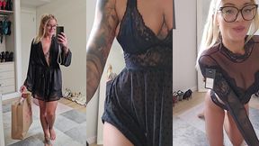 essayage de 4 lingeries hunkemoller dit moi quel est ta preferee ?