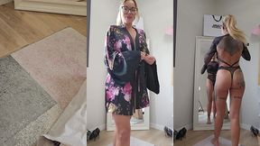 essayage de 4 lingeries hunkemoller dit moi quel est ta preferee ?