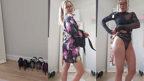 essayage de 4 lingeries hunkemoller dit moi quel est ta preferee ?
