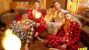 Cabin Fever: Hot Bareback Threesome with Horny Twinks – Sean Cody Men