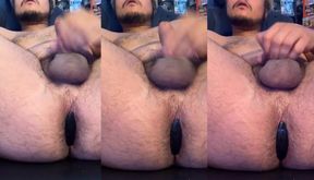 Solo Fun with Anal Plug