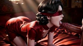 a beautiful lady with great charm! story animation! generated by ai.