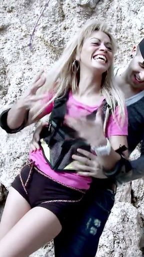 Brazilian hottie Anita gets fucked hard by Kevin White at the beach   Clip 1