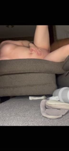 Stepdad and stepdaughter fun before mum comes home