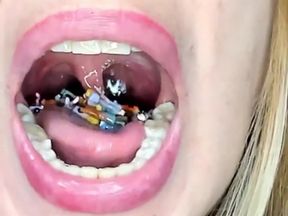 Endoscopy!! Giantess Swallowed a 25 Members at Same Time