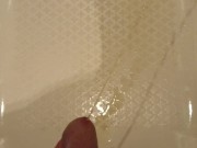Natursekt - pissing in bathroom after sex