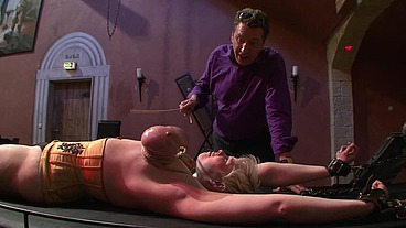 Chick girls getting slaved, tied up, candled and dominated by horny men in a crazy wild BDSM comppilation