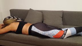 Grandma Looks Amazing in Her Leggings!