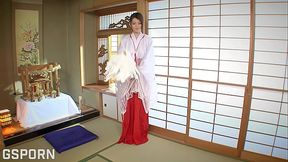 Fucking sex japanese priestess teen in hot foursome in Tokyo