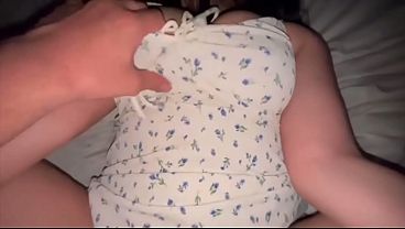 Arab stepsister films neighbor while riding big cock and getting creampied
