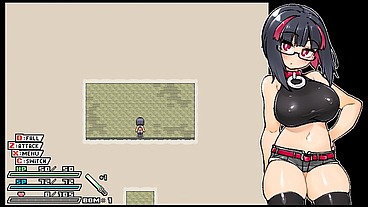 Rignetta's Adventure [ Monsters Hentai Game ] Ep.7 goth girl gangbang by ghosts !
