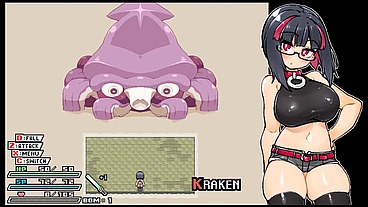 Rignetta's Adventure [ Monsters Hentai Game ] Ep.7 goth girl gangbang by ghosts !