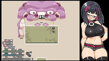 Rignetta's Adventure [ Monsters Hentai Game ] Ep.7 goth girl gangbang by ghosts !
