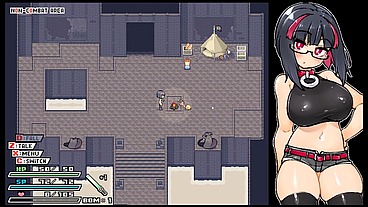 Rignetta's Adventure [ Monsters Hentai Game ] Ep.7 goth girl gangbang by ghosts !