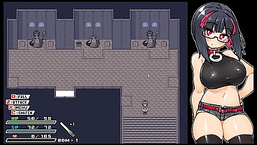 Rignetta's Adventure [ Monsters Hentai Game ] Ep.7 goth girl gangbang by ghosts !