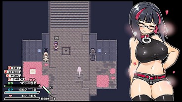 Rignetta's Adventure [ Monsters Hentai Game ] Ep.7 goth girl gangbang by ghosts !