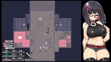 Rignetta's Adventure [ Monsters Hentai Game ] Ep.7 goth girl gangbang by ghosts !