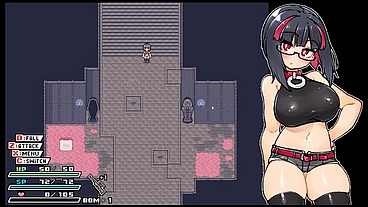 Rignetta's Adventure [ Monsters Hentai Game ] Ep.7 goth girl gangbang by ghosts !