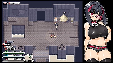 Rignetta's Adventure [ Monsters Hentai Game ] Ep.7 goth girl gangbang by ghosts !