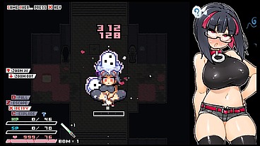 Rignetta's Adventure [ Monsters Hentai Game ] Ep.7 goth girl gangbang by ghosts !