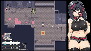 Rignetta's Adventure [ Monsters Hentai Game ] Ep.7 goth girl gangbang by ghosts !