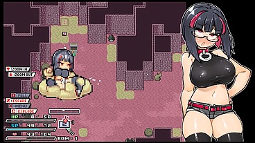 Rignetta's Adventure [ Monsters Hentai Game ] Ep.7 goth girl gangbang by ghosts !