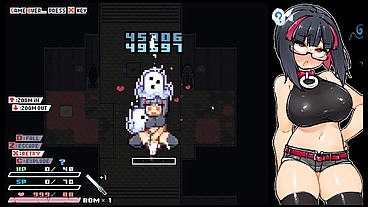 Rignetta's Adventure [ Monsters Hentai Game ] Ep.7 goth girl gangbang by ghosts !