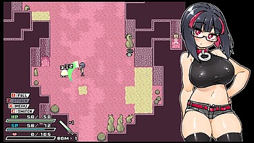 Rignetta's Adventure [ Monsters Hentai Game ] Ep.7 goth girl gangbang by ghosts !