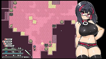 Rignetta's Adventure [ Monsters Hentai Game ] Ep.7 goth girl gangbang by ghosts !