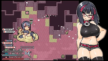 Rignetta's Adventure [ Monsters Hentai Game ] Ep.7 goth girl gangbang by ghosts !
