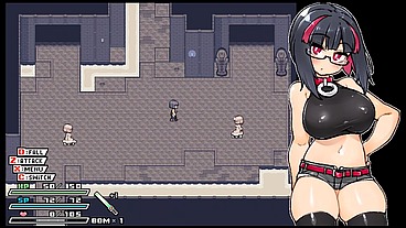 Rignetta's Adventure [ Monsters Hentai Game ] Ep.7 goth girl gangbang by ghosts !