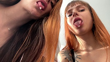 Agata, Kira And Sofi - Triple POV Spitting And Verbal Humiliation