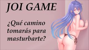 Hentai JOI Game – Choose Your Path for Slinky Seduction & Spanking Fun