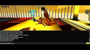 Blue Greek 3D Anime Chick Fucks Virtual Game Character Hard