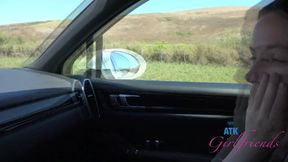 Blowjob bonanza: Serena's POV oral&#x1F61C; escapades on public outdoor vacation escapades