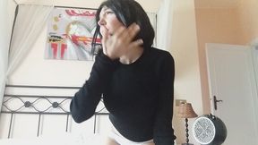 with my suppositories and enema