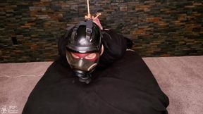Playing With Magic Rope: Tied-up Latex Slut In A Gas Mask Made To Squirt & Have Multiple Orgasms