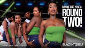 BLACK TGIRLS - Nubian Barbie&#039;s Hottest Scene With Konda