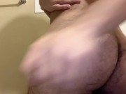 Hairy Assed Twink Shaking ASS!