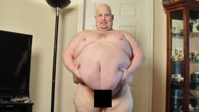 Naked BHM Andy Jiggles and Shakes His Fat Body For You (3 clips) *MP4*