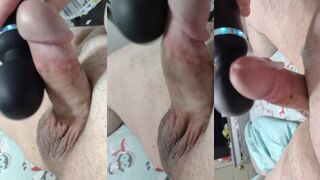Watch Catssexlife69's massive meaty dong jizzing all over himself in close-up action