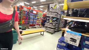 Snapped Secret Boobs in Bar with Asian Colleague