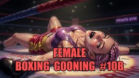Female Boxing Gooning #10B: Knockout Queen's Mesmeric Boxing Trance (Animated)
